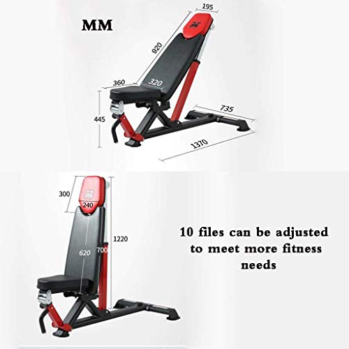 GONGFF-Dumbbell-BenchFitness-Chair-Professional-Commercial-Mens-Gym-Bench-Press-Home-Multi-Function-Bench-Press-Can-Bear-600kg