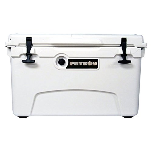 Fatboy 45QT Hard Sided Rotomolded Chest Ice Box Cooler White