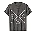 Simple Texas Shirt with Big X - Pride of Texas Comfy Shirt T-Shirt
