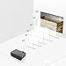 Dihome Mini Projector Portable Multimedia Home Theater LED Video Projector Support 1080P HDMI USB SD Card VGA AV for Home Cinema DHP5 Black
