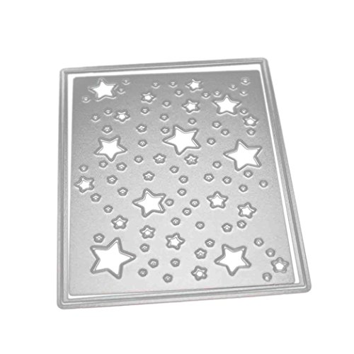 Mikey Store Metal Cutting Dies Stencil DIY Scrapbooking Embossing Album Paper Card Craft (F)