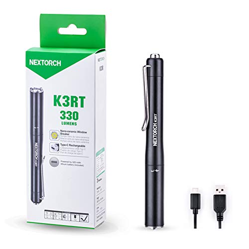 NEXTORCH 330 Lumens Rechargeable USB LED Penlight