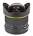 Bower Ultra Wide-Angle 8mm f/3.5 Fisheye Fixed Lens for Nikon - SLY358N