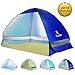 BATTOP Pop Up Beach Tent Sun Shelter Cabana Anti UV Beach Shelter for 2-3 Person Outdoor Sets up in Seconds