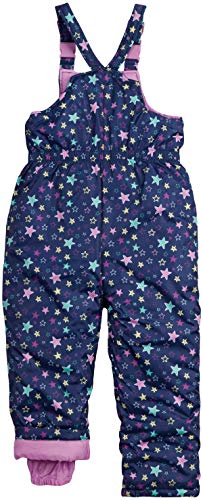 Wippette Little Girls' 2-Piece Heavyweight Snowsuit with Puffer Jacket and Snow Bib Pants, Size 5/6, Purple'