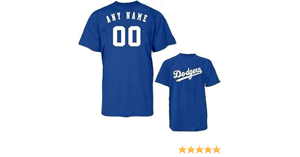 personalized dodgers jersey