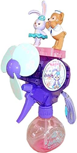 Amazon 即日発送 ディズニー Disney ダッフィー ステラ ルー ミストファン 扇風機 霧吹き 香港 Hkdl 海外ディズニー限定 Disney ディズニー 携帯扇風機