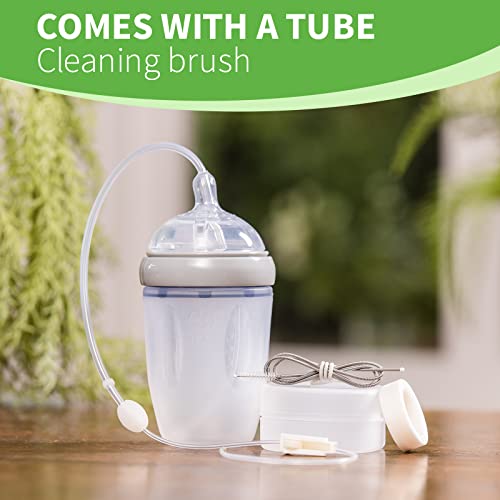 haakaa Gen.3 Silicone Supplemental Nursing System Baby Nutrition Feeding Bottle Combo 0m+ Baby