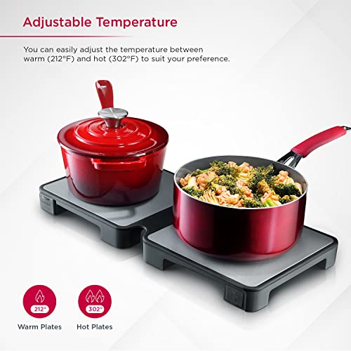 myhotmat Connect Food Warmer Tray Foldable with Silicone and