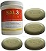 4 Pack- SAL3 Cleansing Bar - in special Suds Jar + 3 replacement soap bars - 3% salicylic acid, 10% sulfur