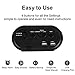 REACHER Small Digital Alarm Clock with Simple Operation, Easy Snooze, Red LED Numbers, USB Phone Charging Port, Outlet Powered Compact Clock for Bedrooms [No Plug Included]