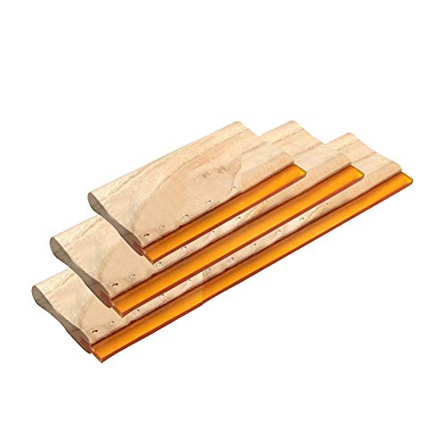 yodaliy 3Pcs 20/30/ 50cm Silk Screen Printing Ink Scraper Anti-Adhesive Screen Blade Scraper Accessories Tool for Both Graphic and Textile Applications, etc
