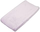 Rumble Tuff  Minky Dot Changing Pad Cover, Lavender,Compact