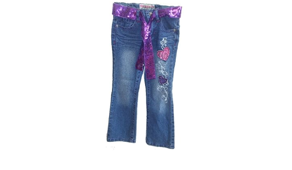 Squeeze Embroidered Heart Jeans 