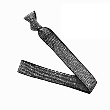 Amazon Com 6d Hair Ties Metallic Headband 2 Pack Beauty