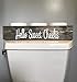 Cotton & Grain Hello Sweet Cheeks Decor Gray Bathroom Toilet Storage Toilet Paper Holder