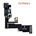 Johncase New OEM 1.2MP Front Facing Camera Module w/Proximity Sensor + Microphone Flex Cable Replacement Part Compatible for iPhone 6 (All Carriers)