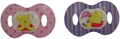 The First Years Winnie The Pooh Ultra Kip Pacifier Infant Colors Vary, 4- 2PKS, Total of 8 pacifiers