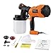 Tacklife SGP15AC Advanced Electric Spray Gun 800ml/min Paint Sprayer with Three Spray Patterns,  Three Nozzle Sizes,Adjustable Valve Knob, and Easy Filling 900ml Detachable Container