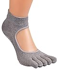 CozyWow Womens/Mens Non Slip Yoga Pilates Socks
