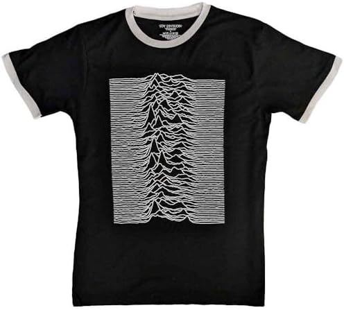 Amazon.com: Joy Division Unknown Pleasures Adult tee (Small) Black