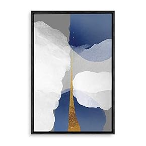 Framed Canvas Home Artwork Decoration Abstract Artwork Canvas Wall Art for Living Room, Bedroom - 16x24 inches