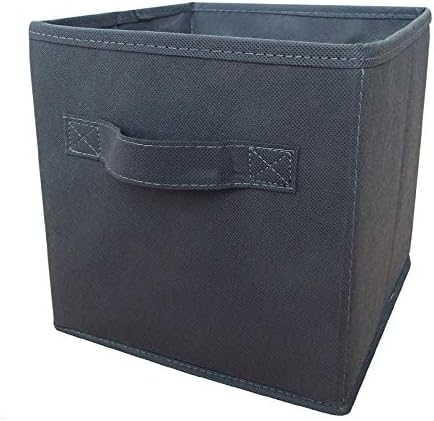 Russel – tela plegable caja de almacenaje, Gris 35 cm: Amazon.es: Hogar