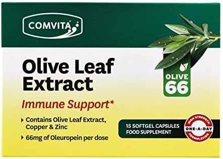 Comvita Olive Leaf Immune Support Capsules - Pack of 3, Total 45