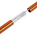 Outdoor Tent Pole Rod,2 Pcs Aluminium Alloy Tent Bar Rod Pole Tent Accessories Tent Building Supporting Rod Pole Awning Frames Kit for Hiking Cam (6Mm*2000Mm(Style?¡§|?¡ì2))