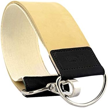 Pure Leather Canvas Strop Straight Razor Sharpener Strap Barber Salon New