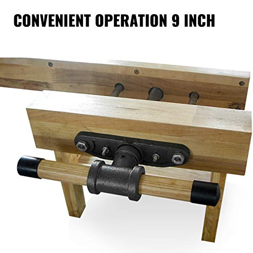 Mophorn Wood Vise 9 Inch Woodworking Vise, HeavyDuty Steel and Cast