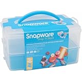 Snapware Snap 'N Stack 6-Inch by 9-Inch Plastic Container