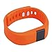Orange Bluetooth Smartband Smart Watch Wristband Wrist Band Wrap with Pedometer for Android IOS