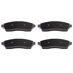 cciyu D757 Rear Semi-Metallic Disc Brake Pads Kit