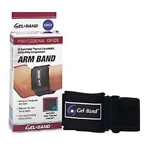 GelBand Tennis Elbow Arm Band Black, FLA 19500