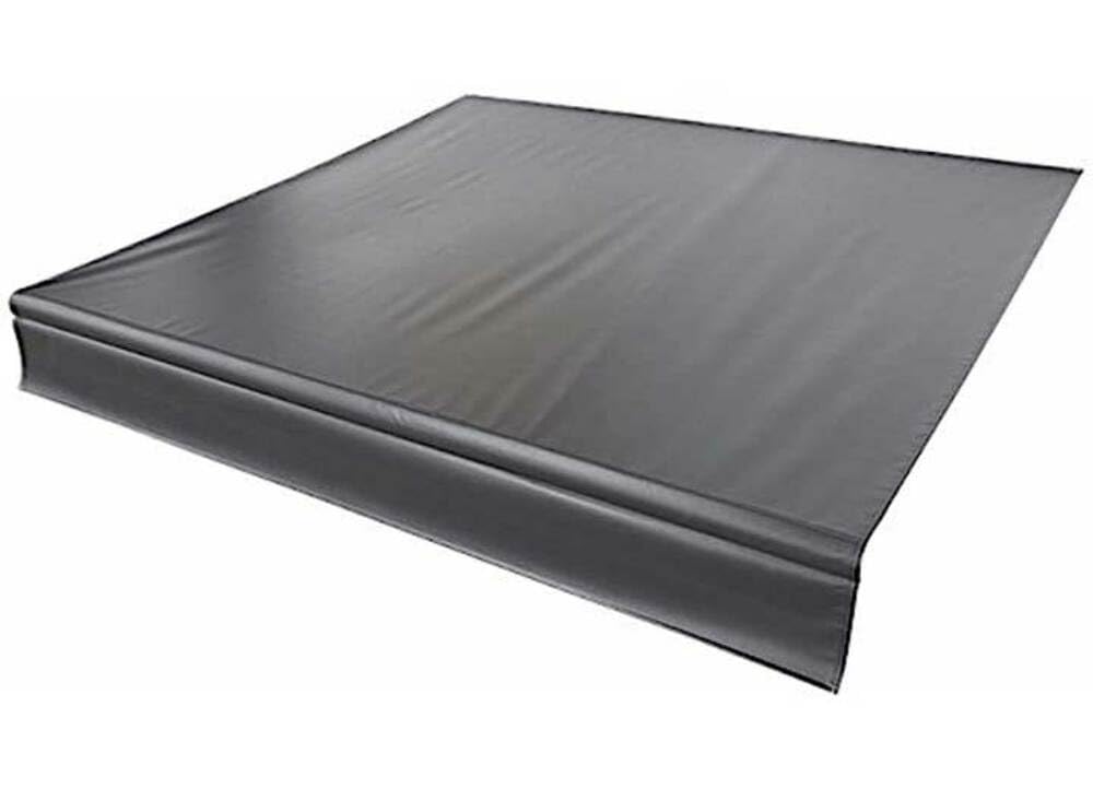 Photo 1 of ** USED***Solera Universal Fit Heavy-Duty Vinyl RV Patio Awning Replacement Fabric Solid Black 21' Awning (20'4" Fabric)
