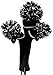 Classic Knit Spandex Pom Pom Head Cover Set by JP Lann (Includes: Driver & 2 Fairway Head Cover)