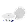 Power Dynamics CSBT80 Plafondluidsprekers, met bluetooth, geïntegreerde versterker, plafondluidspreker, inbouw…