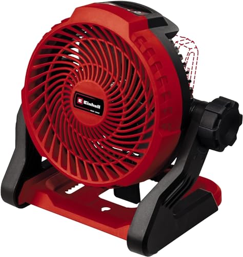 Einhell Akku-Ventilator GE-CF 18/2200 Li-Solo Power X-Change (18 V, Li-Ion, 3 Geschwindigkeitsstufen, 360° drehbarer Ventilatorkopf, Lieferung ohne Ak