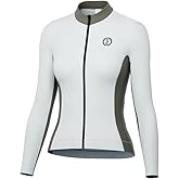 INBIKE Winter Cycling Jackets for Women with Pockets Windproof Thermal Fleece Bike Jerseys for Cold Weather Riding