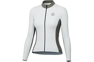 INBIKE Winter Cycling Jackets for Women with Pockets Windproof Thermal Fleece Bike Jerseys for Cold Weather Riding