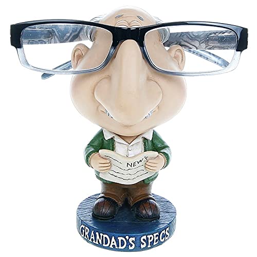 Novelty Comic Specs GRANDAD Glass Holder Reading Glasses Stand Gift For Grandparents HTUK