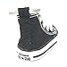 Converse All Star Chuck Taylor Sneaker Shoe Car Key Ring Keychain (Black)