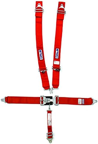 RJS Safety Red Bolt-On 5 Point Latch and Link Harness P/N 1127804