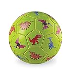Crocodile Creek Dinosaurs Lime Green Kids Soccer Ball Size 3/7 inches Toy