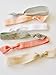 Hair Ties, Ponytail Holders, Glitter Peach By Glitterband