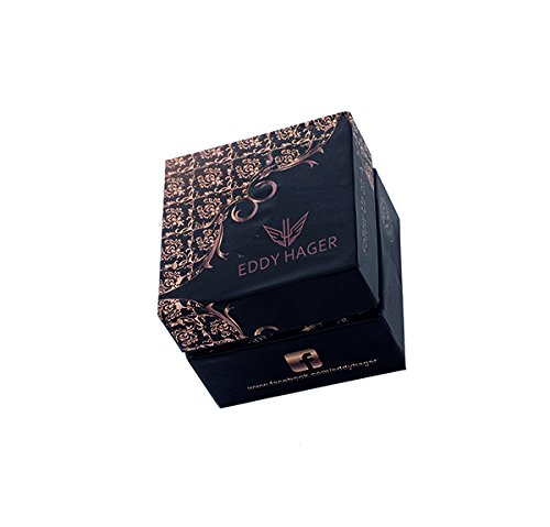 eddy hager blue day and date men's watch eh-238-bl