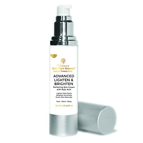 Advanced Moisturizing Lighten & Brighten Perfecting Skin Cream with Kojic Acid