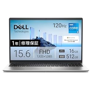 【Amazon.co.jp限定】Dell 15 DC15250 15.6インチ ノートパソコン ND65-GHM3SA