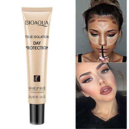Sannysis Liquid Foundation Face Color Waterproof Concealer Coverage Makeup Base 30g